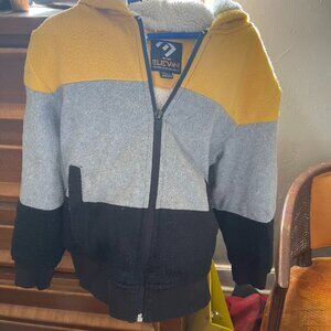 boys elevan color-blocked, full-zip hoodie/jacket,